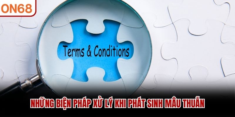 Những biện pháp xử lý khi phát sinh mâu thuẫn