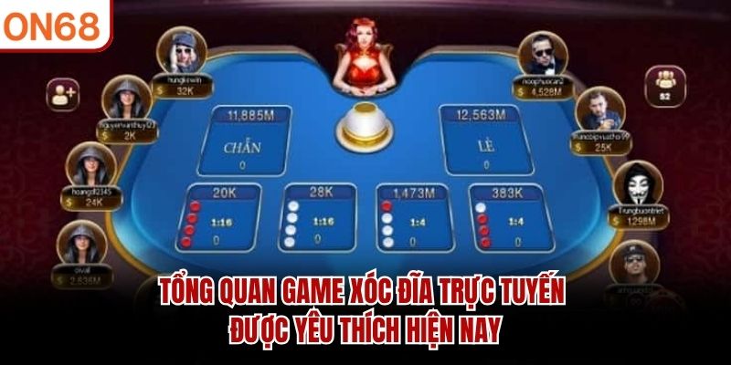 Tổng quan game xóc đĩa trực tuyến được yêu thích hiện nay