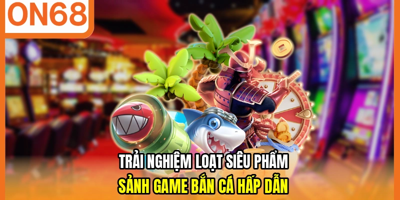 Trải nghiệm loạt siêu phẩm sảnh game bắn cá hấp dẫn